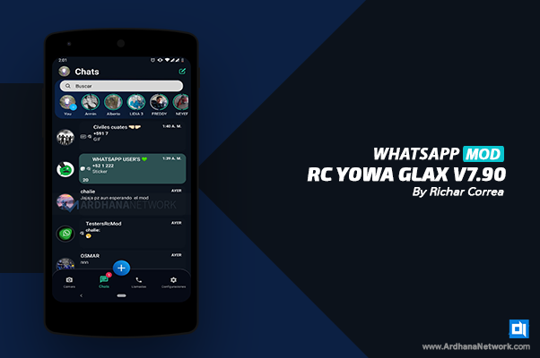  Tanpa Root Anti Banned Blokir Bisa Backup dan Restore Chat √ Download RC YOWA Glax Versi Terbaru (YoWhatsApp Mod) Tanpa Root Anti Banned Blokir