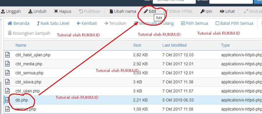 Cara Mengonlinekan CBT Beesmart di Hosting Cpanel CBT Online