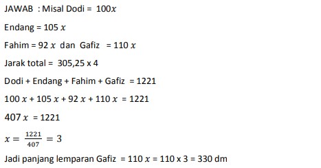 Pembahasan Soal OSN SD Matematika