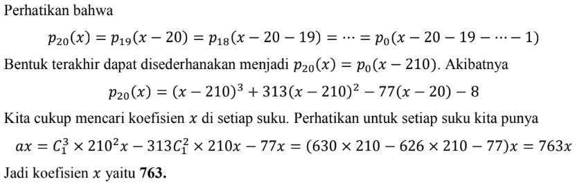 Pembahasan Soal Pembahasan OSN Matematika 2020 no 10