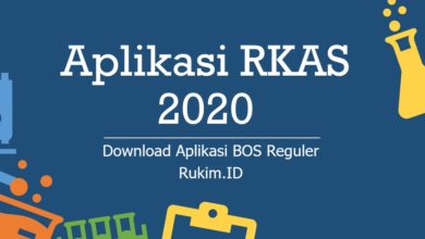 Download Aplikasi RKAS BOS Reguler 2020