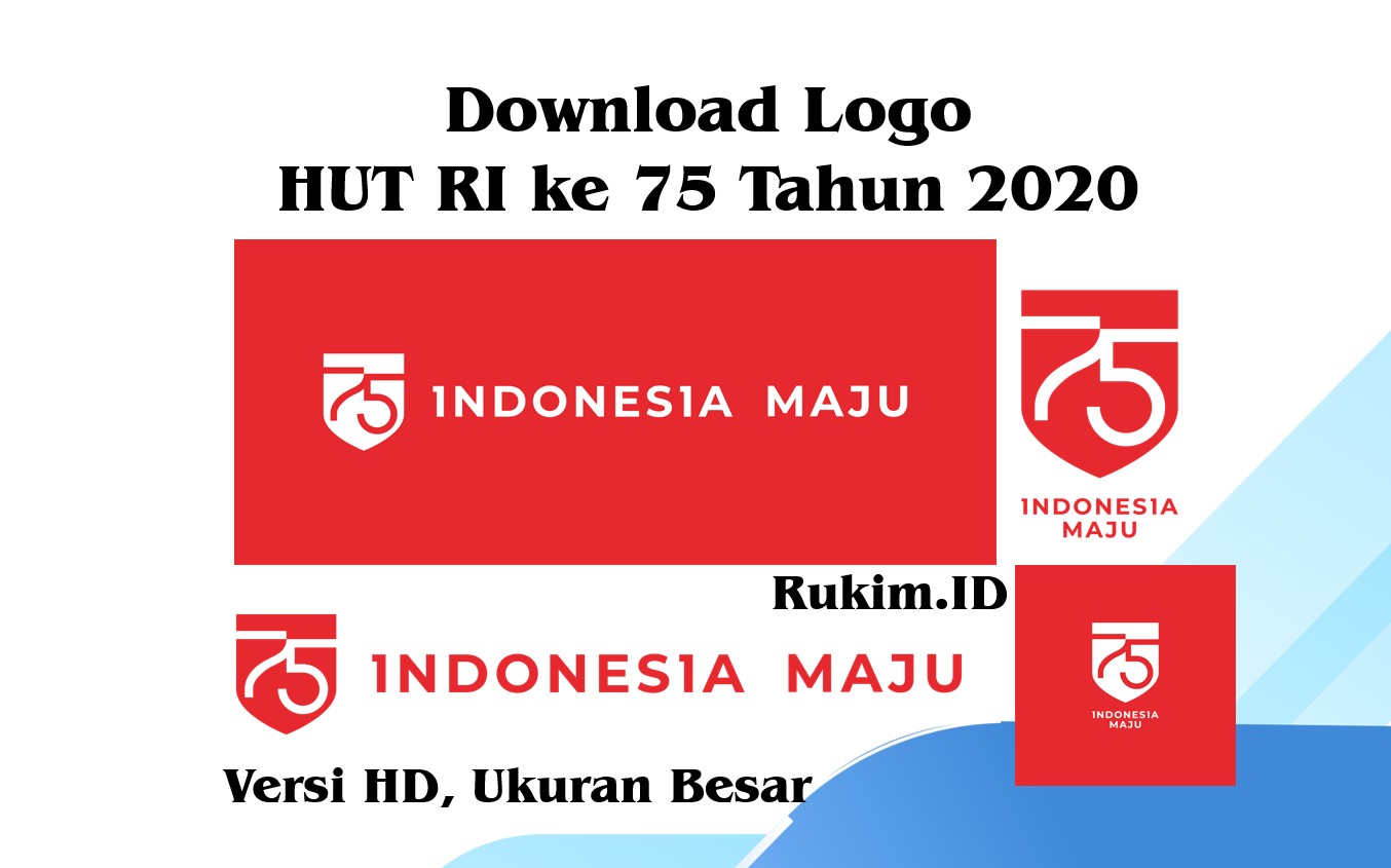 Download Logo Hut Ri Ke 75 Dan Tema Hut Ri Ke 75 Tahun 2020