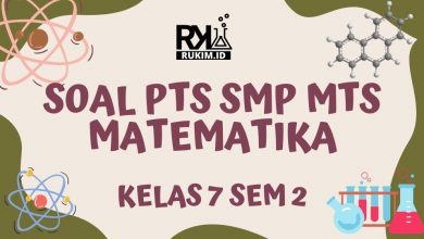 Soal PTS 2 SMP MTs Matematika Kelas 7 2022