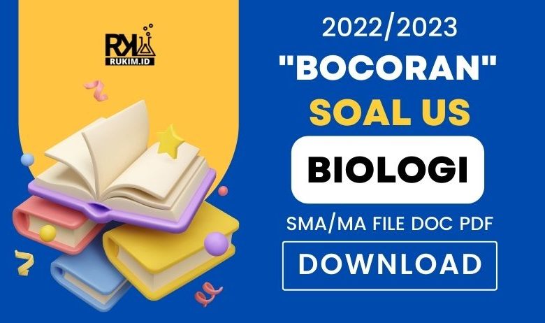 Soal US Biologi 2023 Kelas 12 SMA