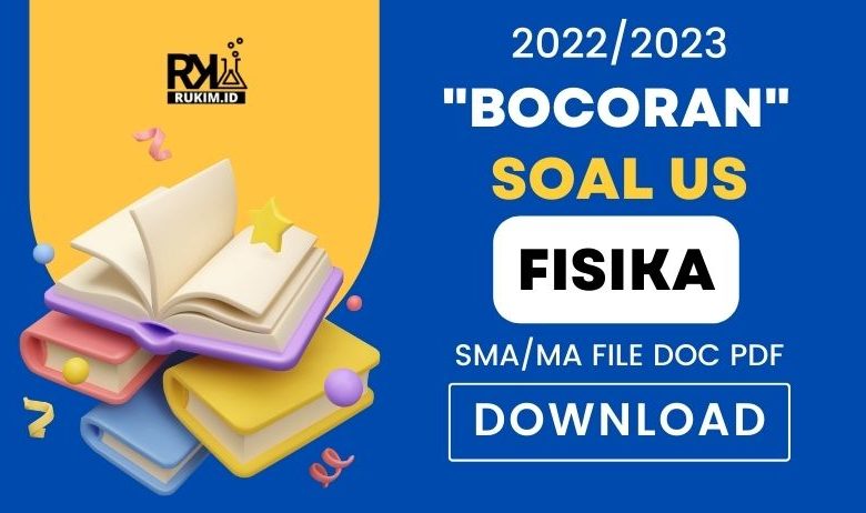 Soal US Fisika 2023 Kelas 12 SMA