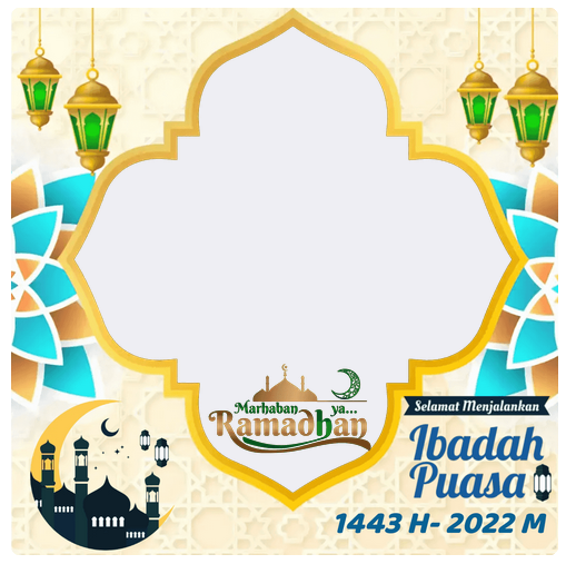 Twibbon Ucapan Selamat Menjalani Puasa Ramadhan 1443 16