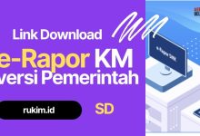 Download Erapor KM SD Kurikulum Merdeka versi Kemdikbud
