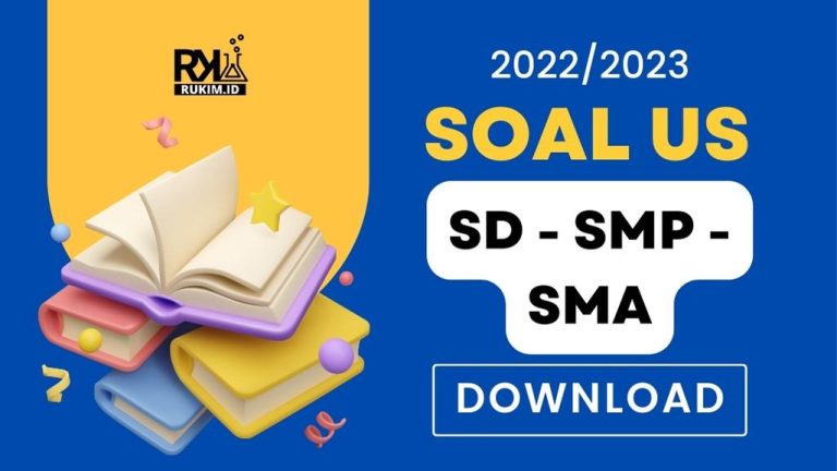 Download Soal US 2023 SD SMP SMA Semua Mapel PDF