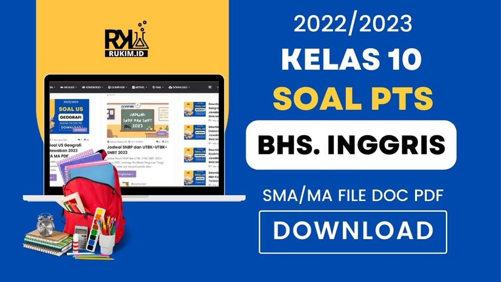 soal essay pts bahasa inggris kelas x semester 2