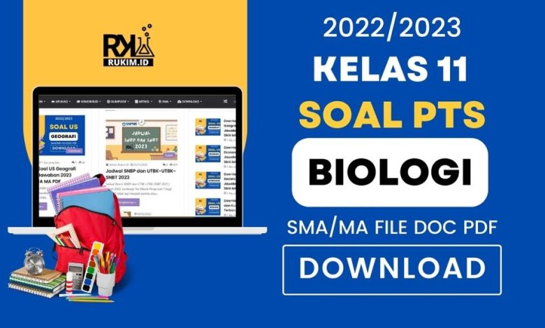 Soal PTS Biologi Kelas 11 Semester 2