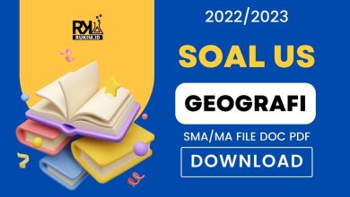 Soal US Geografi 2023 Kelas 12 SMA