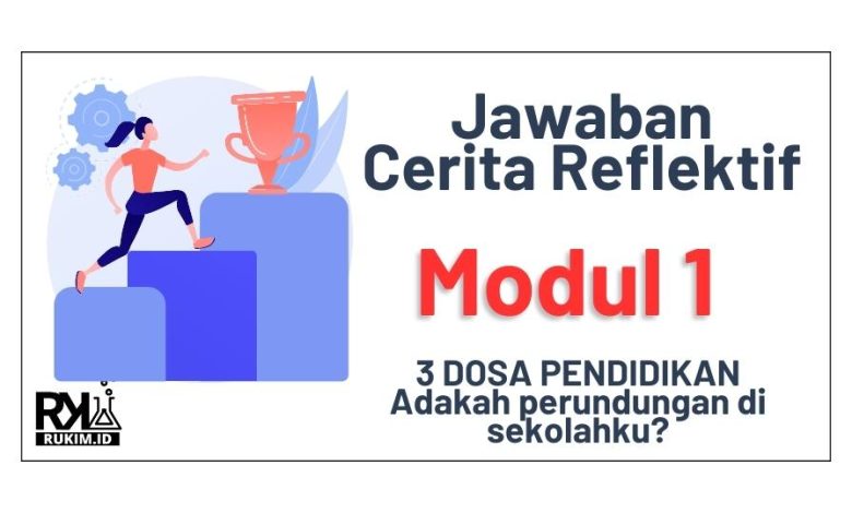 Kunci Jawaban Cerita Reflektif Modul 1, 3 Dosa Pendidikan Perundungan