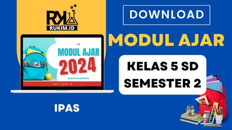 Download Modul Ajar IPAS Kelas 5 SD Semester 2 Kumer