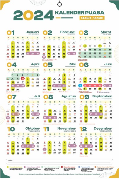 Download Kalender Puasa Sunnah 2024